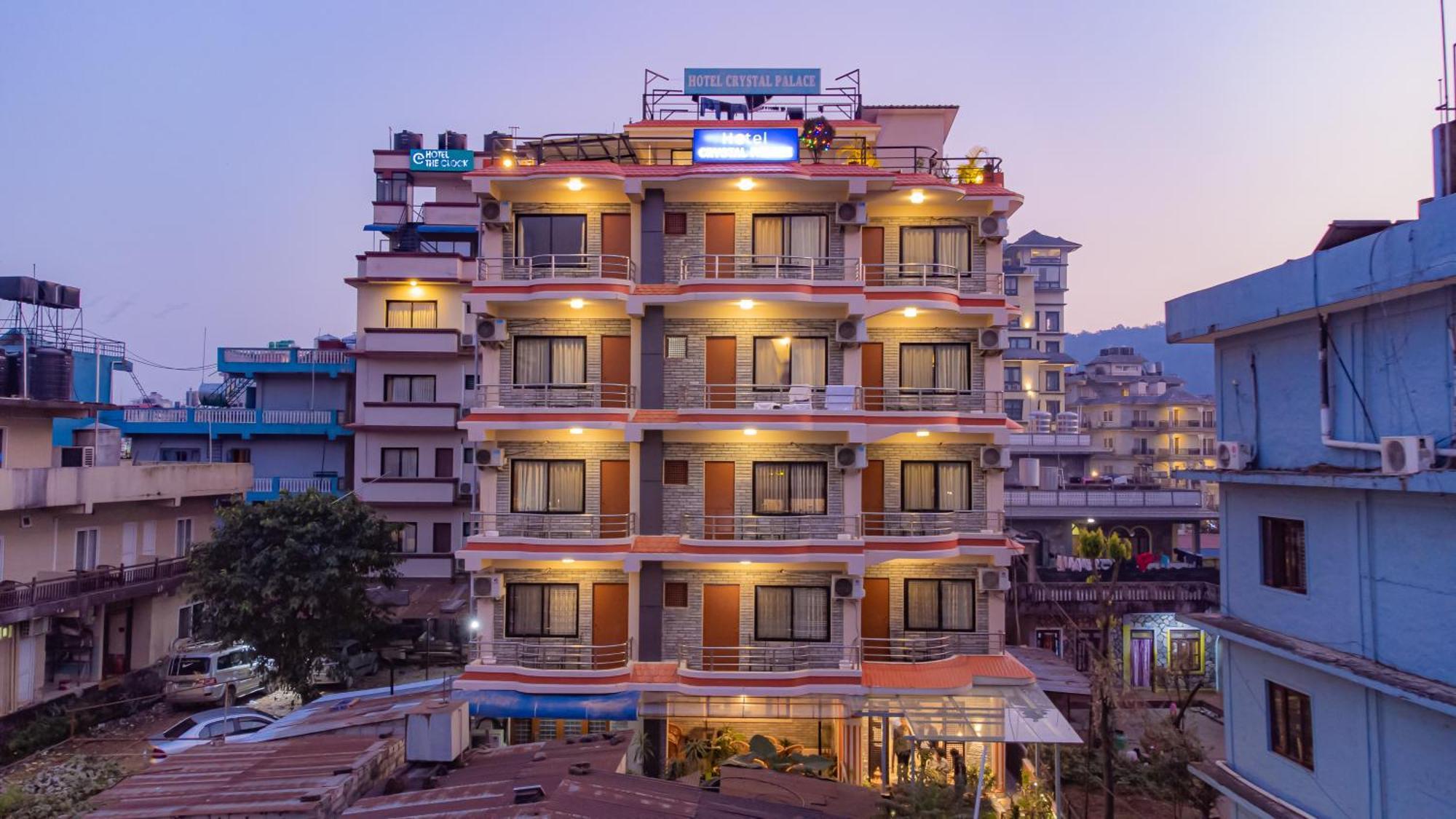Hotel Crystal Palace Покхара Экстерьер фото